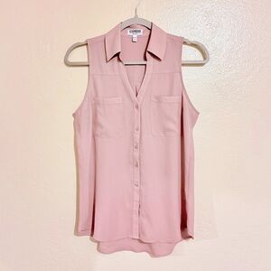 NWOT Sleeveless Button Up Portofino Shirt - Slim Fit